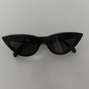 Authentic Celine Sunglasses - CL4019N - Black Cateye